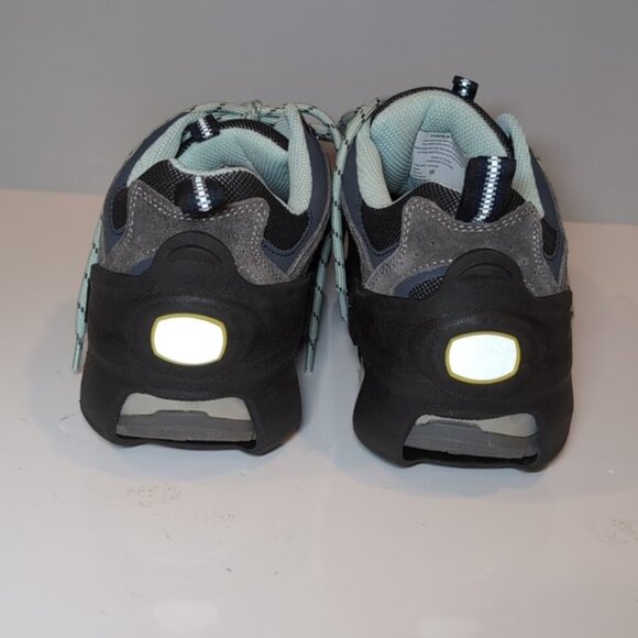 Eddie Bauer Lake Union Hiking Shoes Water Resistant Size 8 + Icetrax Ice Cleats - Picture 6 of 15